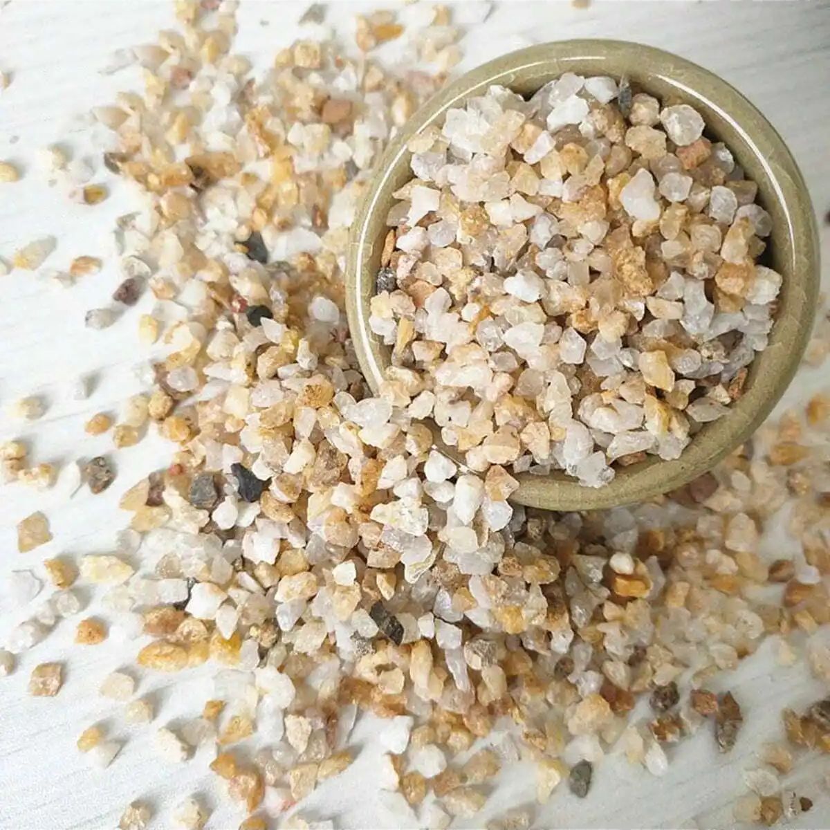 Aquarium Marine Sand - 1 قطعة-250 جرام بلورات الطبيعية الحصى