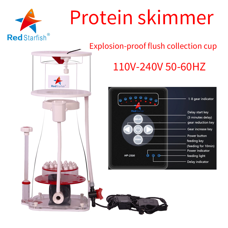 Marine Aquarium With Sump - 110-240 فولت نجم البحر الأحمر حوض