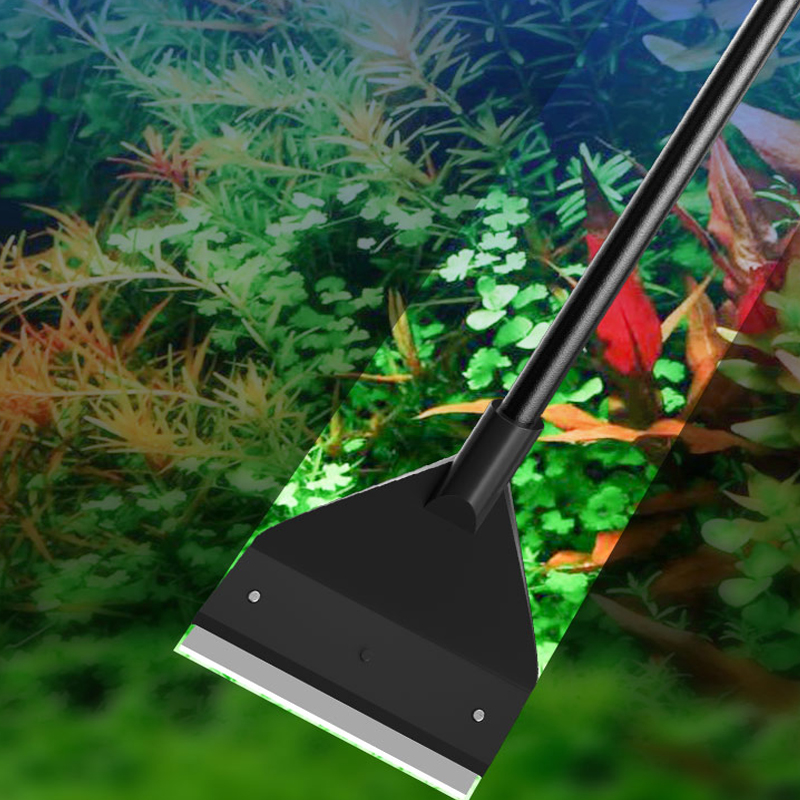 Aquarium Marine Sand - أداة تنظيف حوض السمك، مكشطة مزدوجة