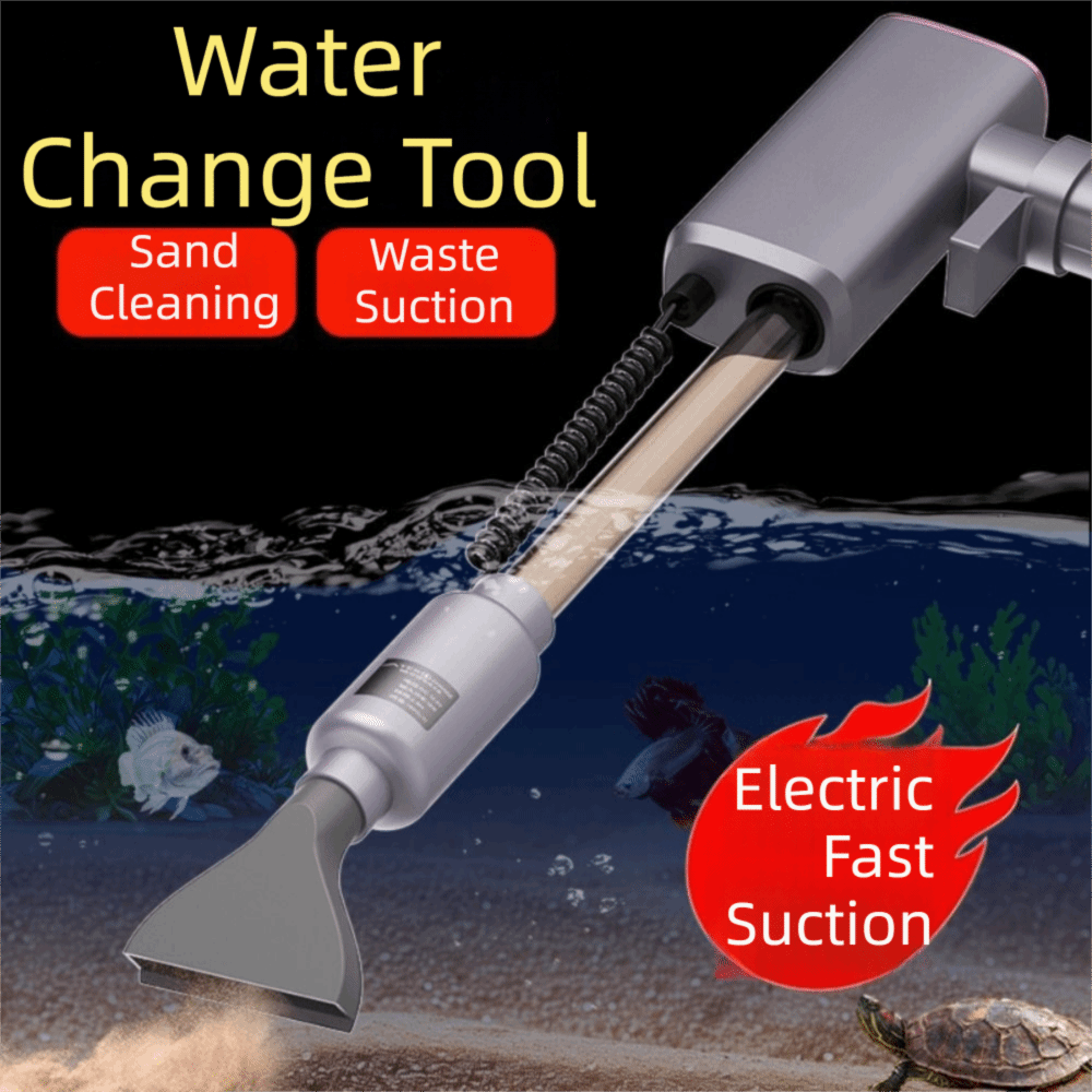 Aquarium Marine Sand - مكنسة كهربائية أوتوماتيكية لحوض السمك بعمر