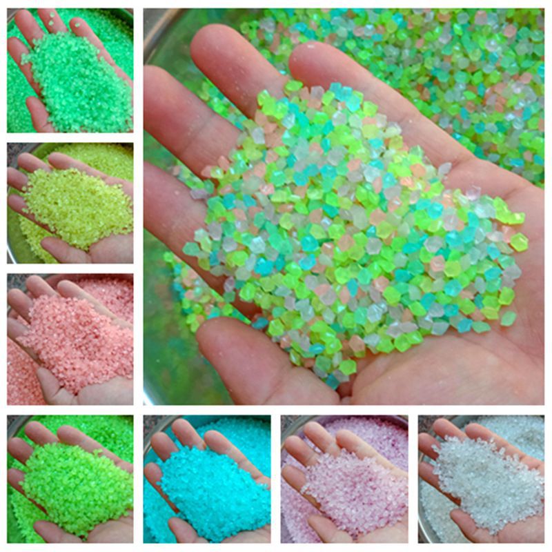 مضيئة الرمال توهج في الظلام حج - مراجعة Aquarium Marine Sand وسعره