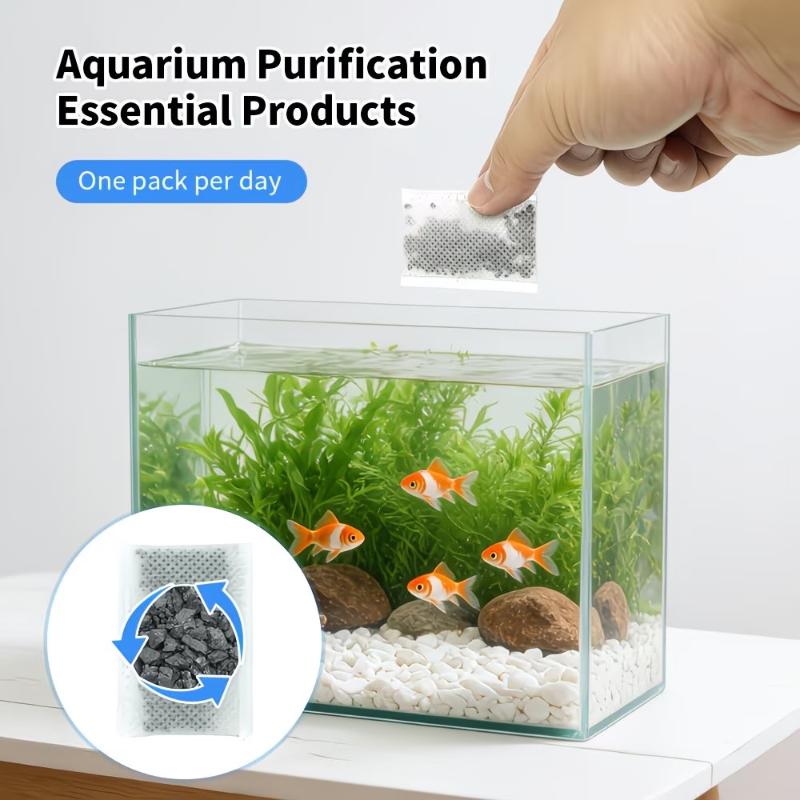 10/20/40 قطعة من أكياس الكربون - مراجعة Aquarium Marine Filter وسعره