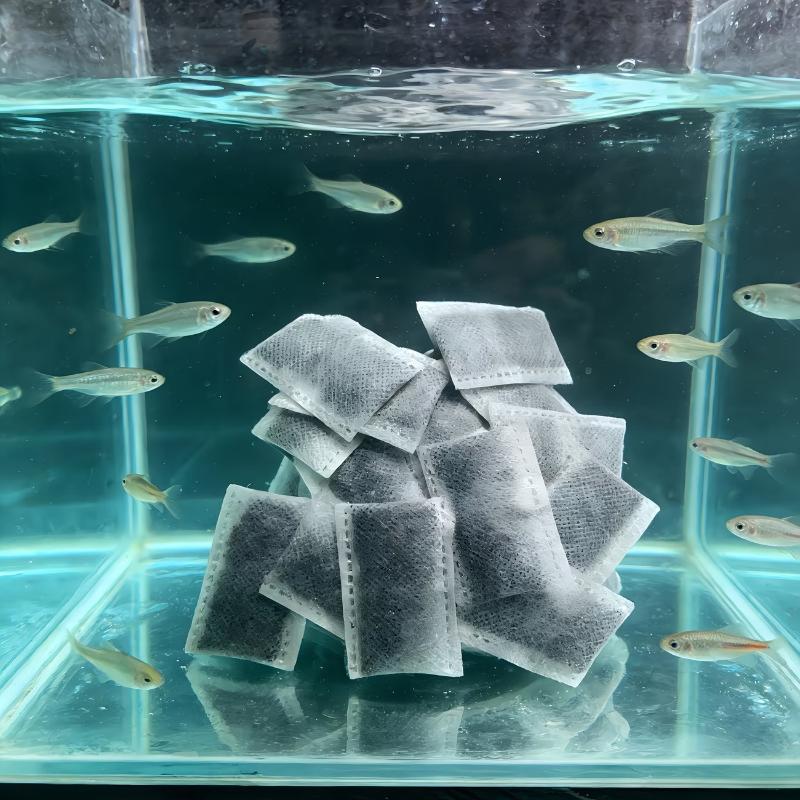 10/20/40 قطعة من أكياس الكربون - مراجعة Aquarium Marine Filter وسعره