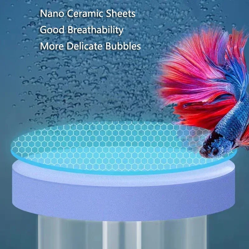مضخة هواء أكريليك عالية الشفاف - مراجعة Aquarium Marine Sand وسعره