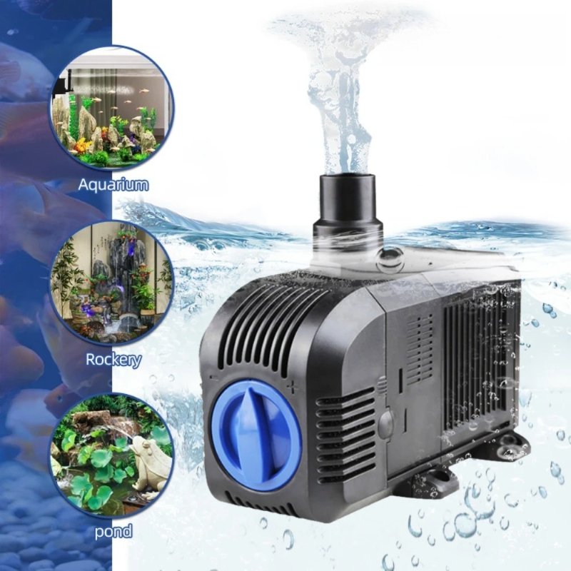 مضخة نافورة مياه غاطسة فائقة ا - مراجعة Aquarium Marine Filter وسعره