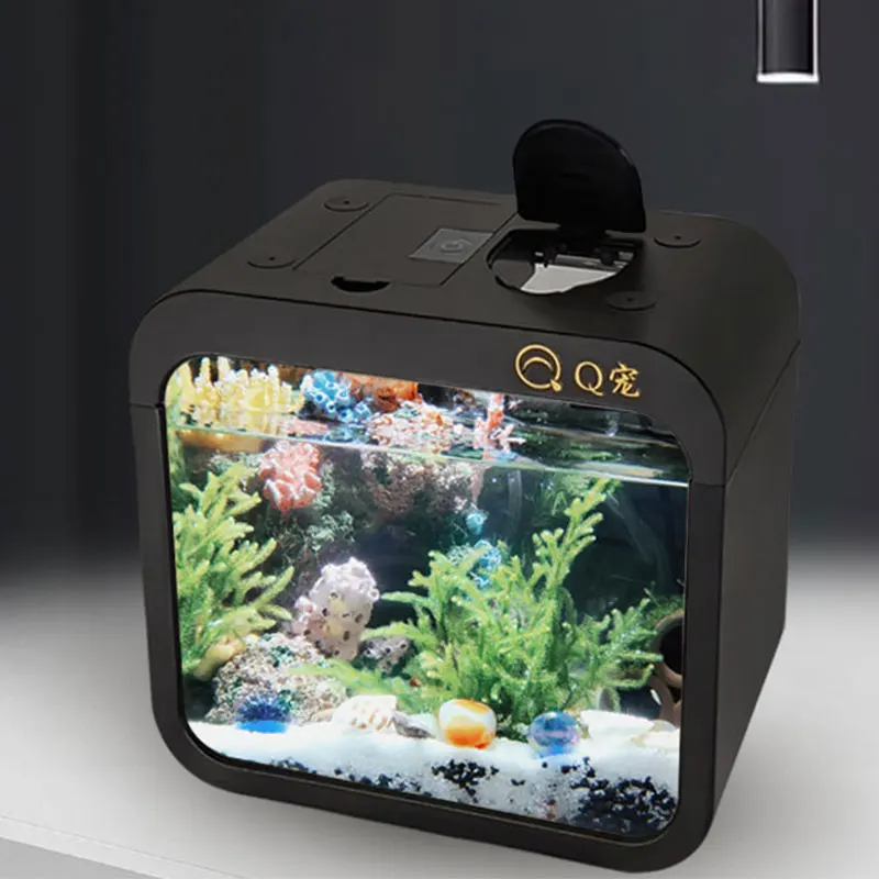 سطح المكتب خزان الأسماك الاكري - مراجعة Marine Aquarium With Sump وسعره