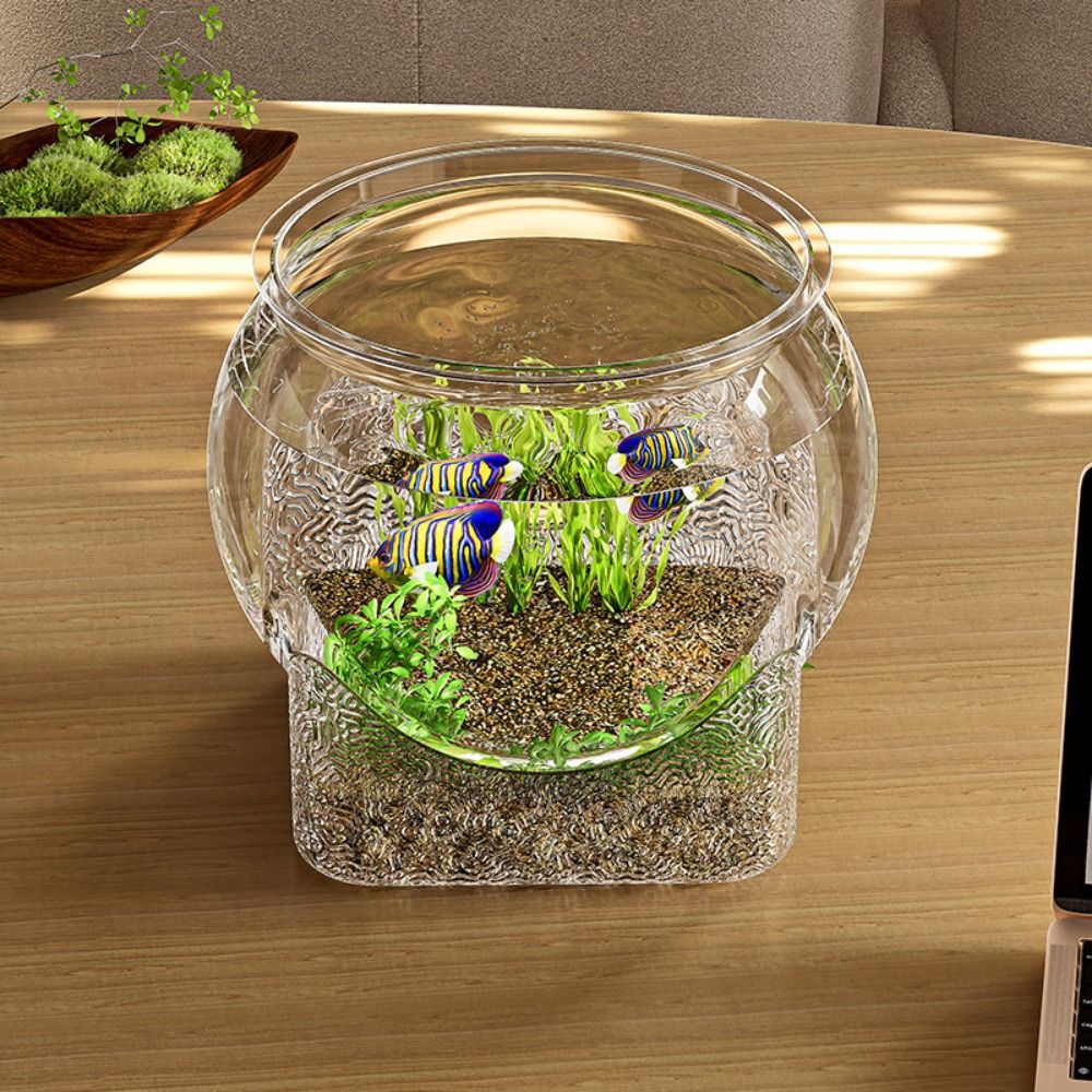حوض سمك دائري فائق الوضوح قابل - مراجعة Marine Aquarium With Sump وسعره