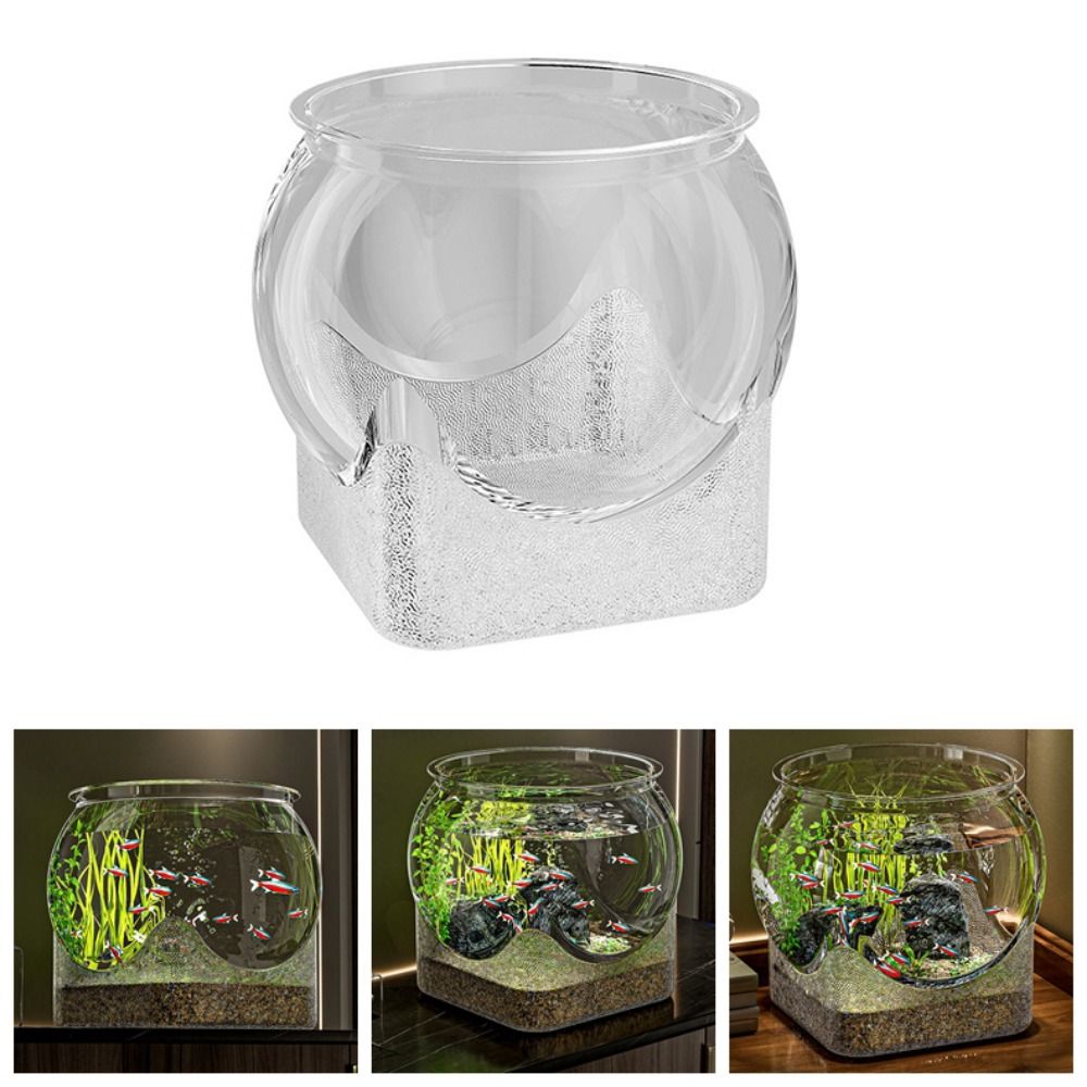حوض سمك دائري فائق الوضوح قابل - مراجعة Marine Aquarium With Sump وسعره